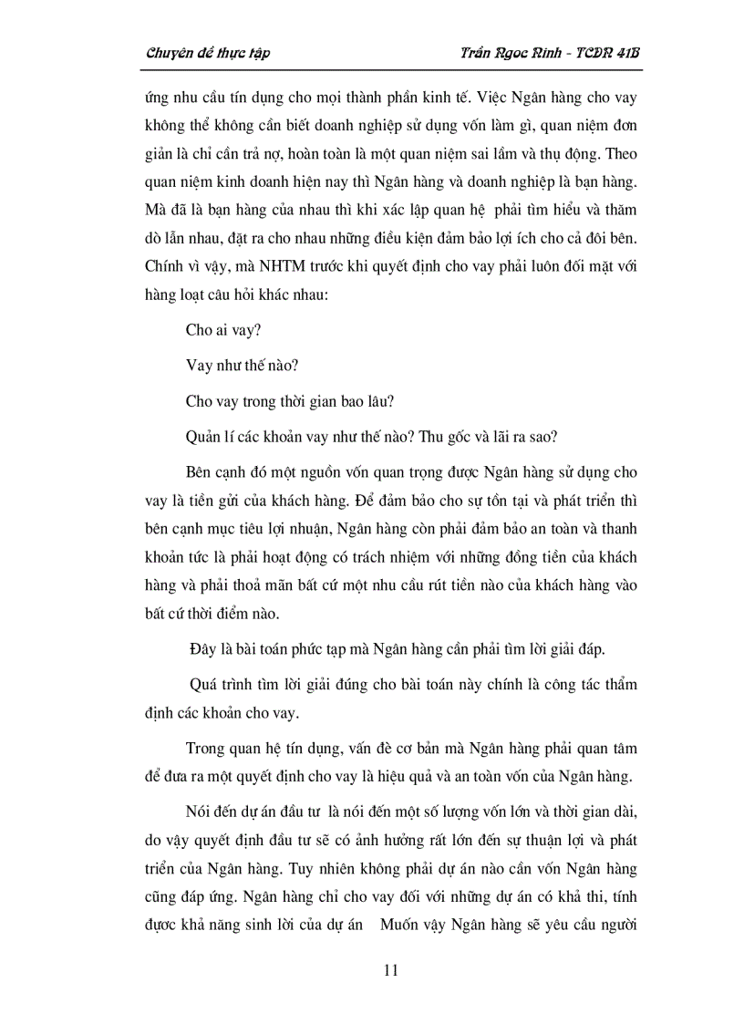 image for page Thẩm định dự án đầu tư của Ngân hàng thương mại