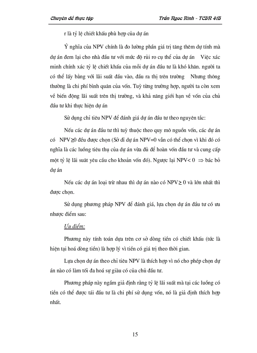 image for page Thẩm định dự án đầu tư của Ngân hàng thương mại