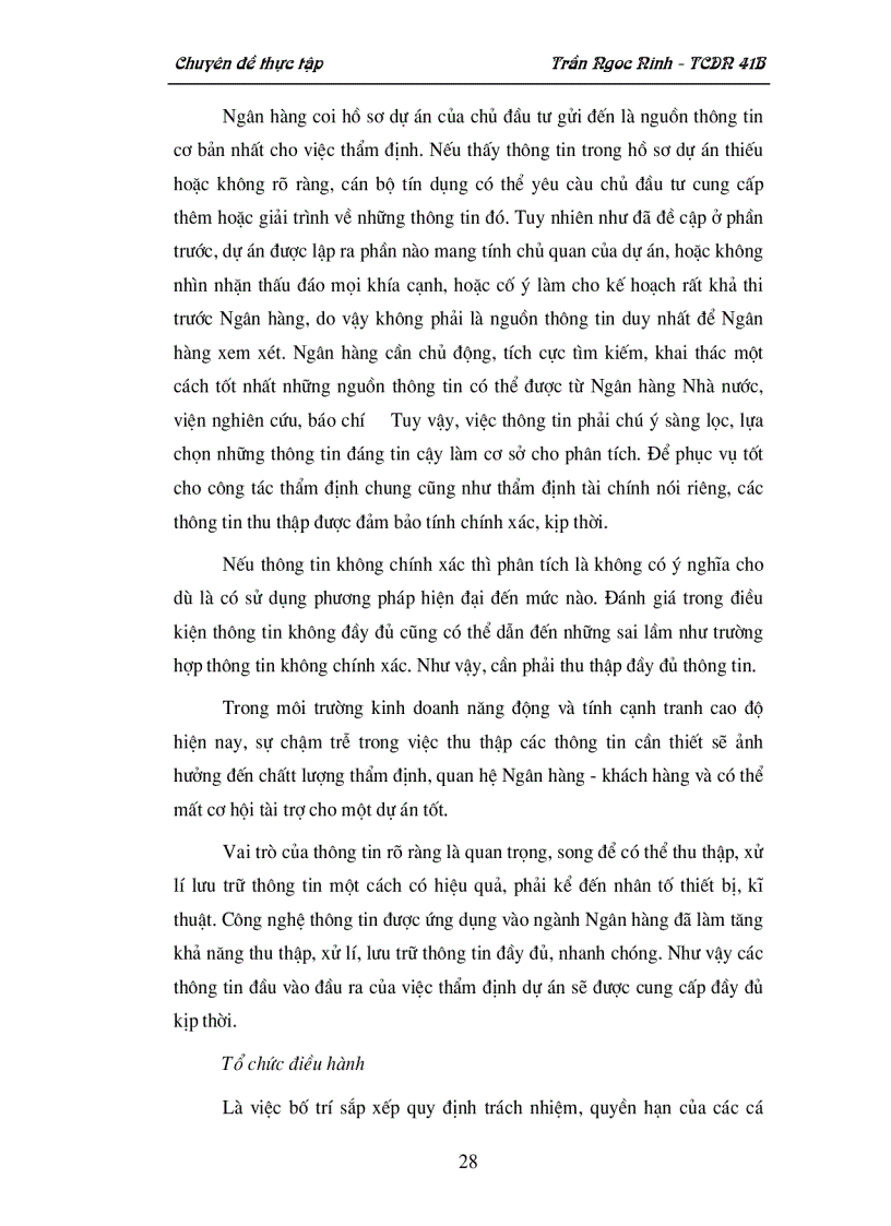 image for page Thẩm định dự án đầu tư của Ngân hàng thương mại