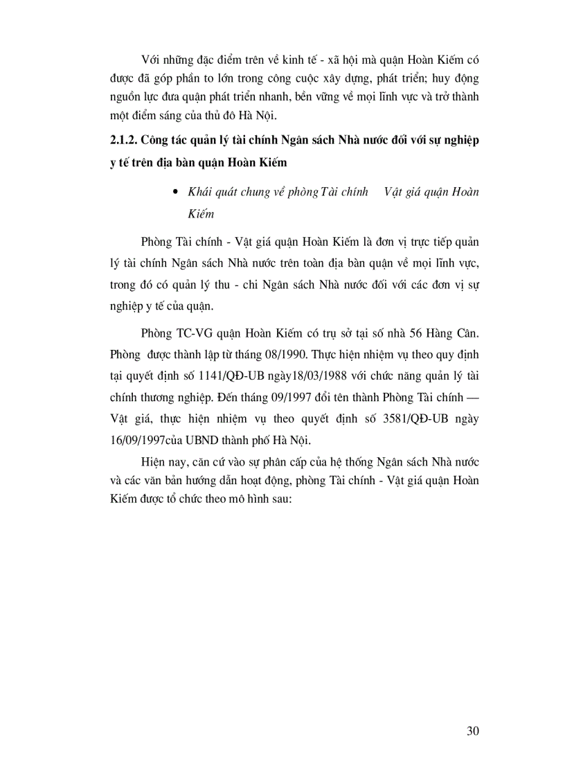 image for page Tăng cường quản lý chi Ngân sách Nhà nước với yêu cầu xã hội hoá các hoạt động y tế trên địa bàn quận Hoàn Kiếm