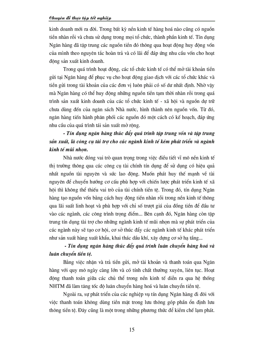 image for page Giải pháp nâng cao chất lượng tín dụng đối với kinh tế ngoài quốc doanh tại Sở giao dịch I Ngân hàng Đầu tư và Phát triển Việt Nam