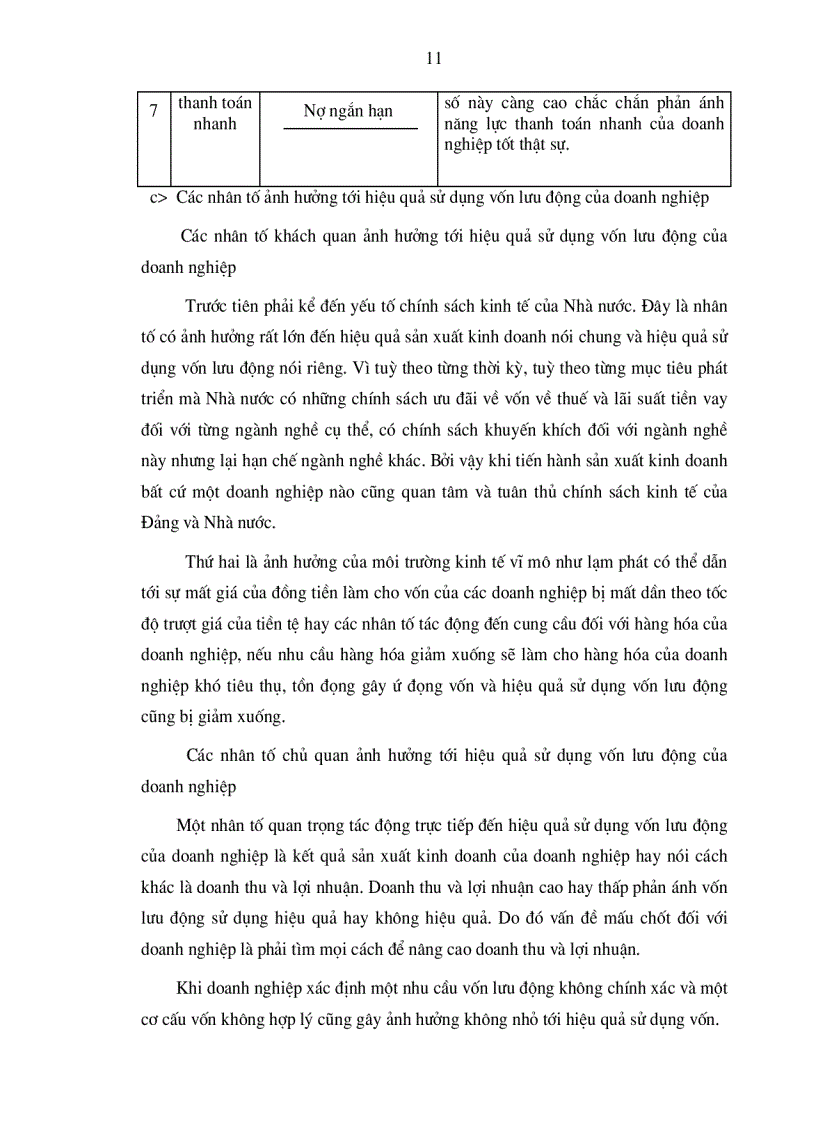 image for page Vốn lưu động và hiệu quả sử dụng vốn lưu động tại Công ty Cổ phần Thiết bị thương mại