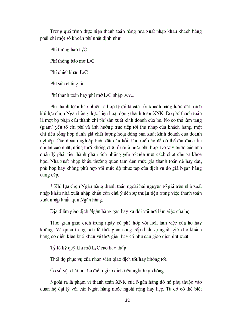 image for page Một số giải pháp nâng cao hiệu quả trong công tác thanh toán hàng XNK bằng phương thức tính dụng chứng từ tại Ngân hàng Ngoại thương Việt Nam
