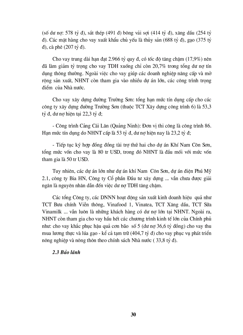 image for page Một số giải pháp nâng cao hiệu quả trong công tác thanh toán hàng XNK bằng phương thức tính dụng chứng từ tại Ngân hàng Ngoại thương Việt Nam