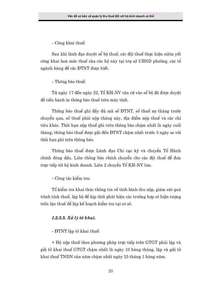 image for page Giải pháp tăng cường công tác quản lý thu thuế đối với hộ kinh doanh cá thể tại Chi cục Thuế Hai Bà Trưng