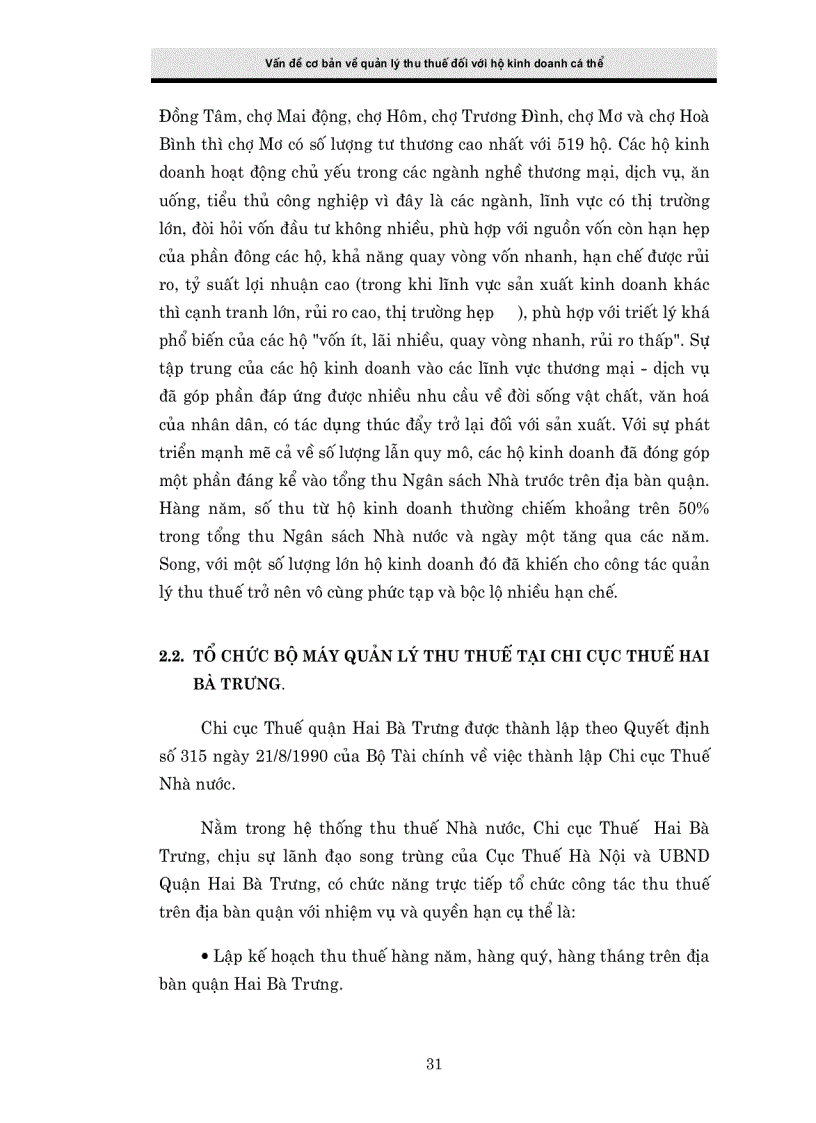 image for page Giải pháp tăng cường công tác quản lý thu thuế đối với hộ kinh doanh cá thể tại Chi cục Thuế Hai Bà Trưng