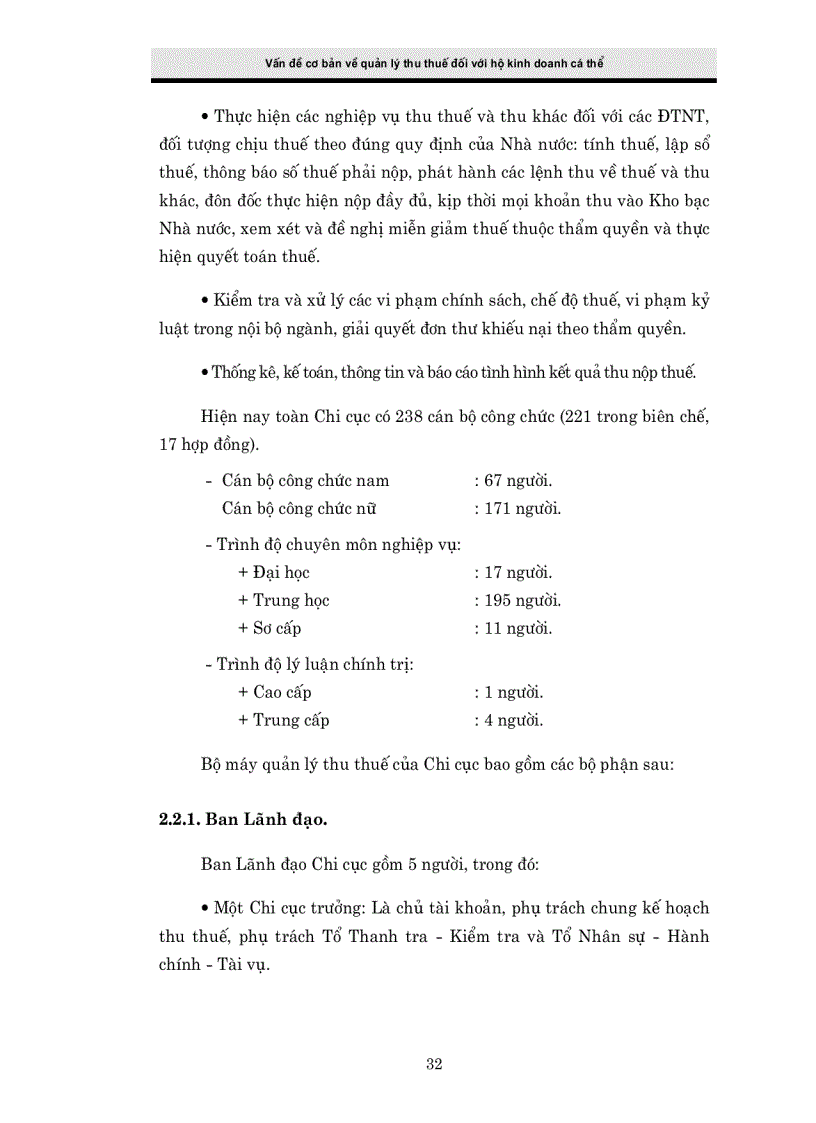 image for page Giải pháp tăng cường công tác quản lý thu thuế đối với hộ kinh doanh cá thể tại Chi cục Thuế Hai Bà Trưng