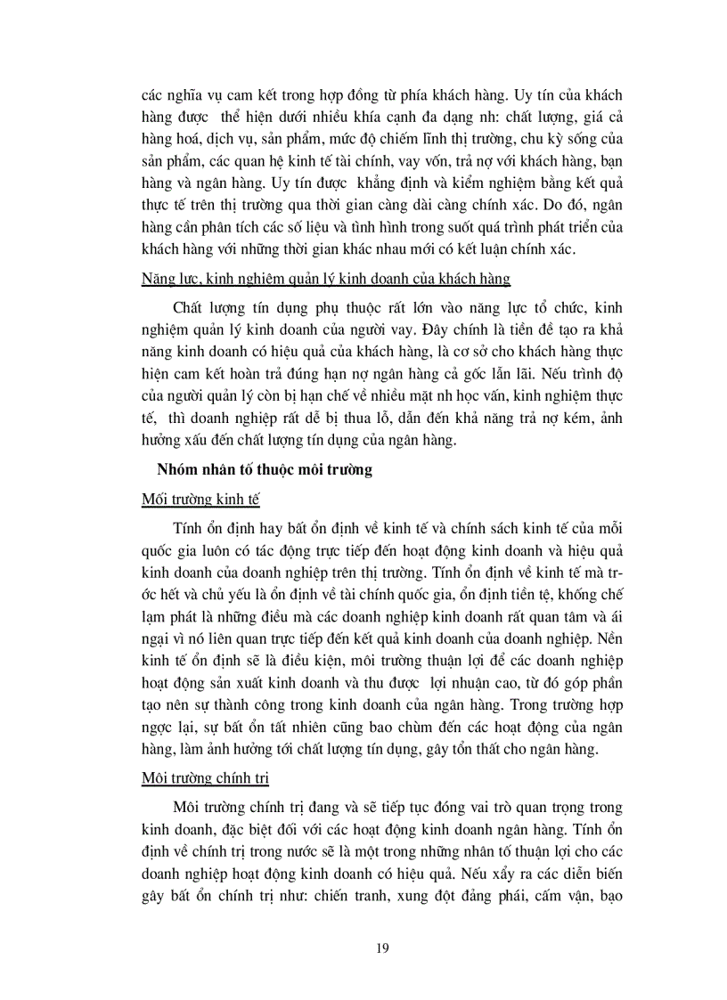 image for page Giải pháp nâng cao chất lượng tín dụng khi cho vay Doanh nghiệp Nhà nước tại Chi nhánh Ngân hàng Công thương Khu vực Đống Đa