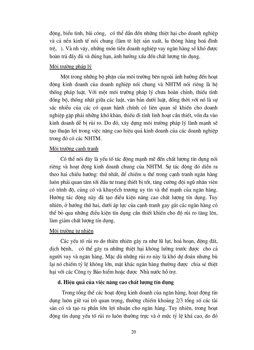 image for page Giải pháp nâng cao chất lượng tín dụng khi cho vay Doanh nghiệp Nhà nước tại Chi nhánh Ngân hàng Công thương Khu vực Đống Đa