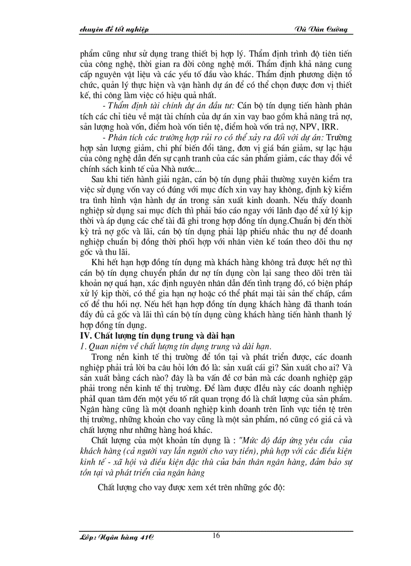 image for page Giải pháp nâng cao chất lượng tín dụng trung và dài hạn tại NHNo PTNT Hà Nội