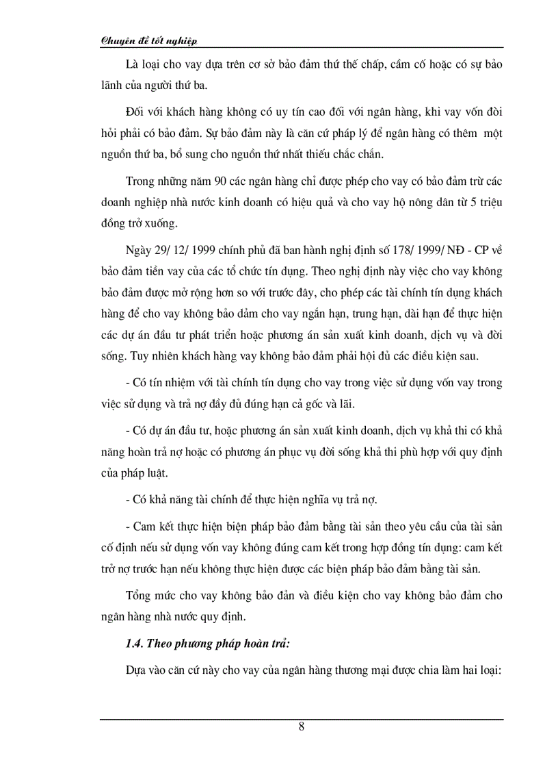 image for page Hoạt động tín dụng tại chi nhánh ngân hàng Đầu tư Phát triển khu vực Gia Lâm