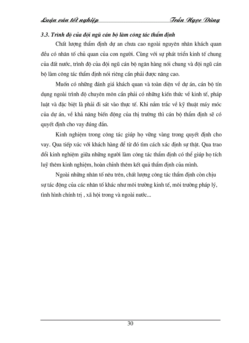 image for page Một số giải pháp nâng cao chất lượng thẩm định dự án đầu tư tại Sở giao dịch I Ngân hàng Công thương Việt Nam