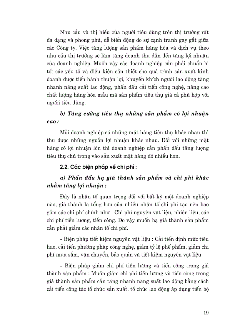 image for page Một số biện pháp nhằm nâng cao lợi nhuận ở Công ty Thơương mại Việt Phát Triển