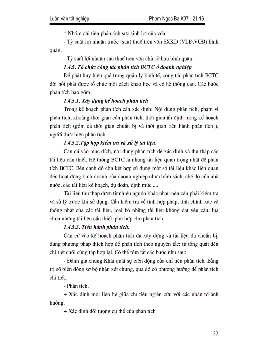 image for page Tổ chức lập và phân tích báo cáo tài chính trong doanh nghiệp