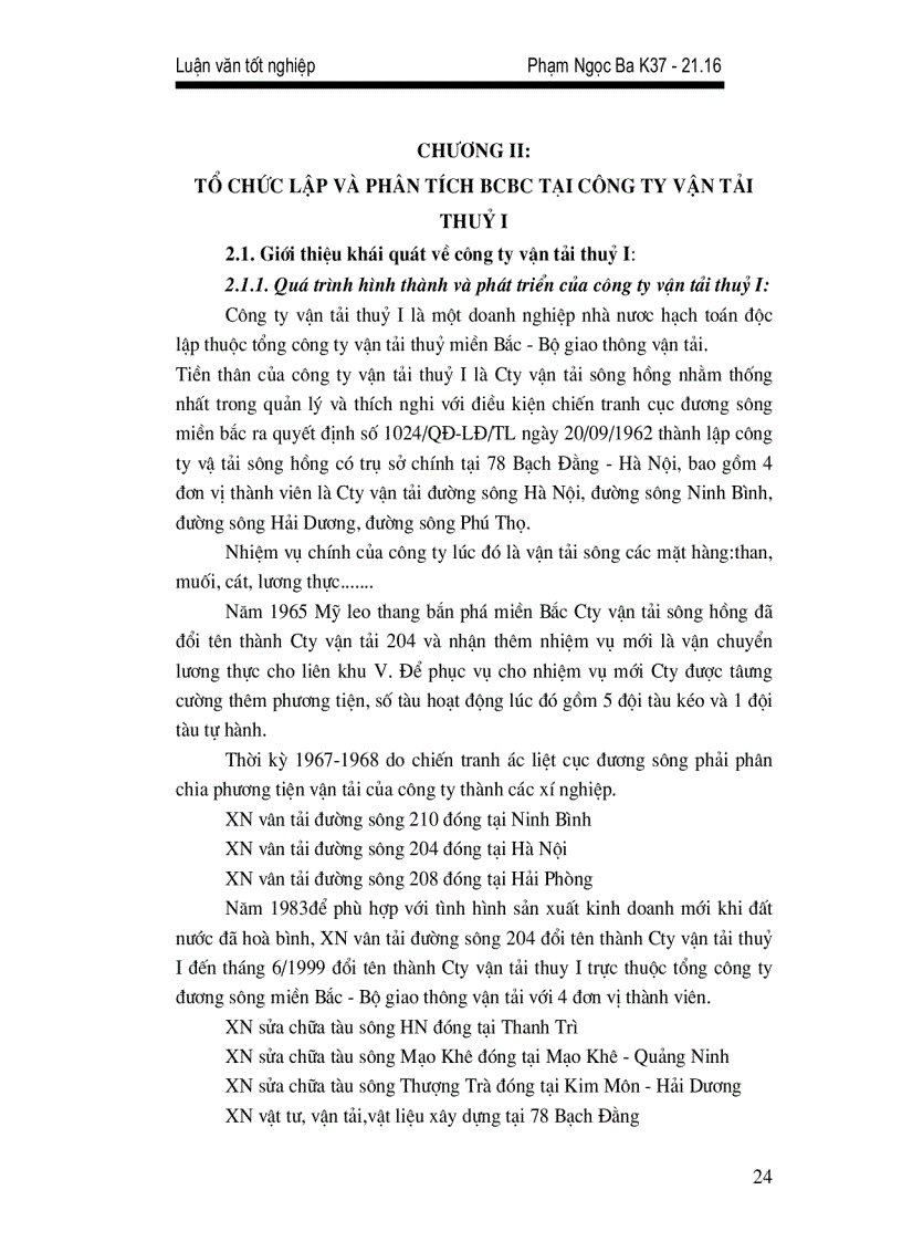 image for page Tổ chức lập và phân tích báo cáo tài chính trong doanh nghiệp