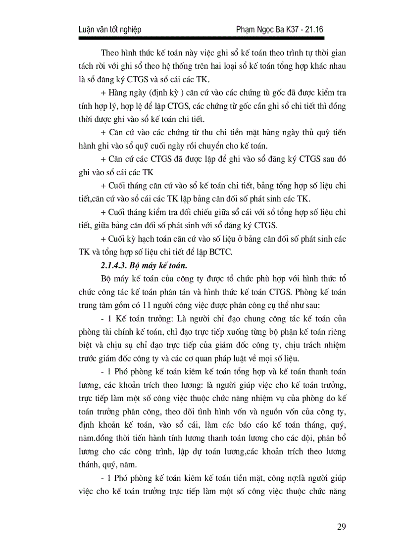 image for page Tổ chức lập và phân tích báo cáo tài chính trong doanh nghiệp