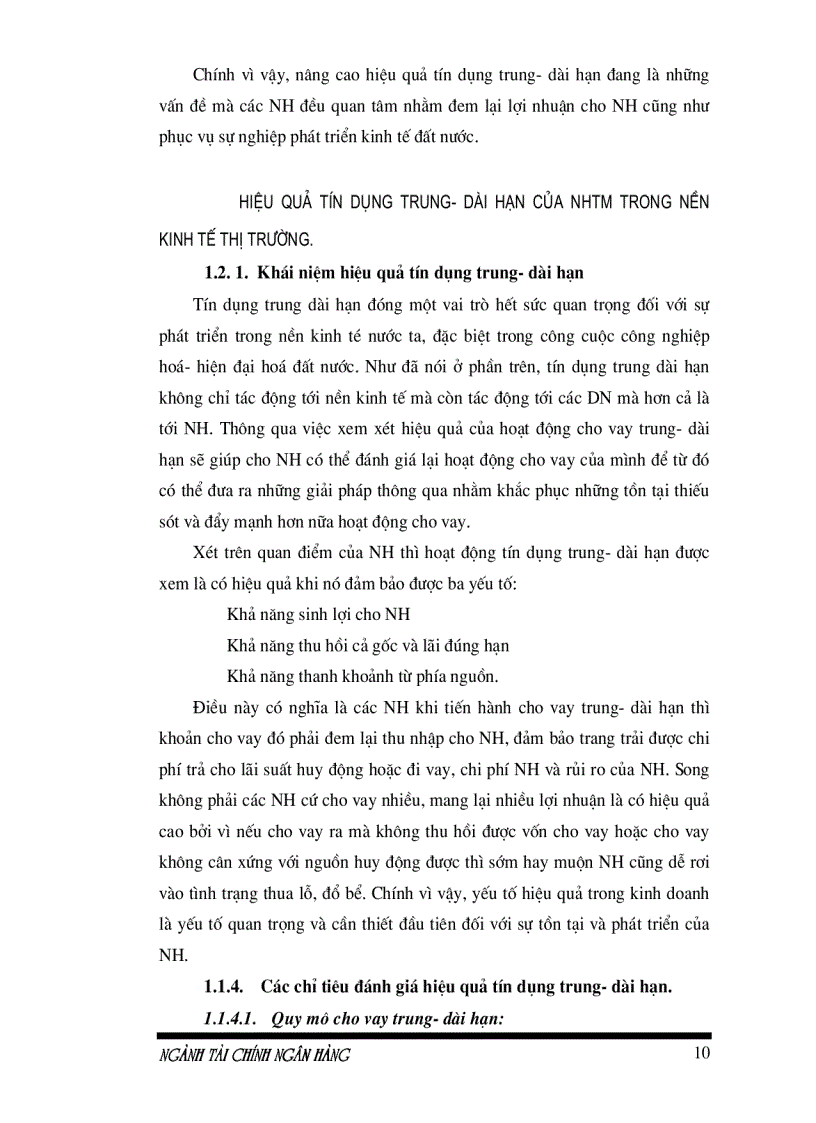 image for page Giải pháp nâng cao hiệu quả tín dụng trung dài hạn tại Ngân Hàng đầu tư và phát triển Việt Nam