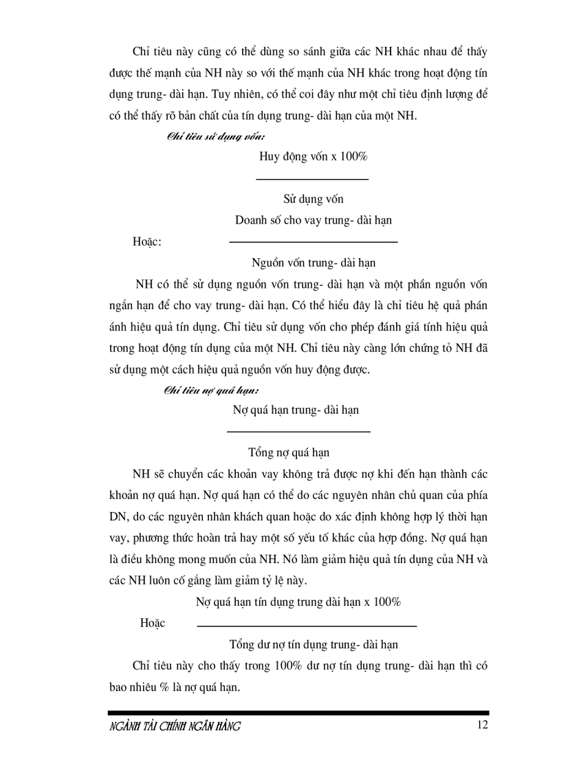 image for page Giải pháp nâng cao hiệu quả tín dụng trung dài hạn tại Ngân Hàng đầu tư và phát triển Việt Nam