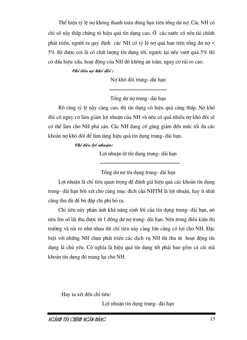 image for page Giải pháp nâng cao hiệu quả tín dụng trung dài hạn tại Ngân Hàng đầu tư và phát triển Việt Nam