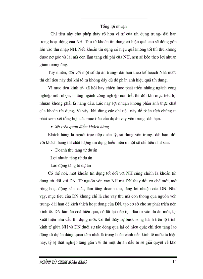 image for page Giải pháp nâng cao hiệu quả tín dụng trung dài hạn tại Ngân Hàng đầu tư và phát triển Việt Nam