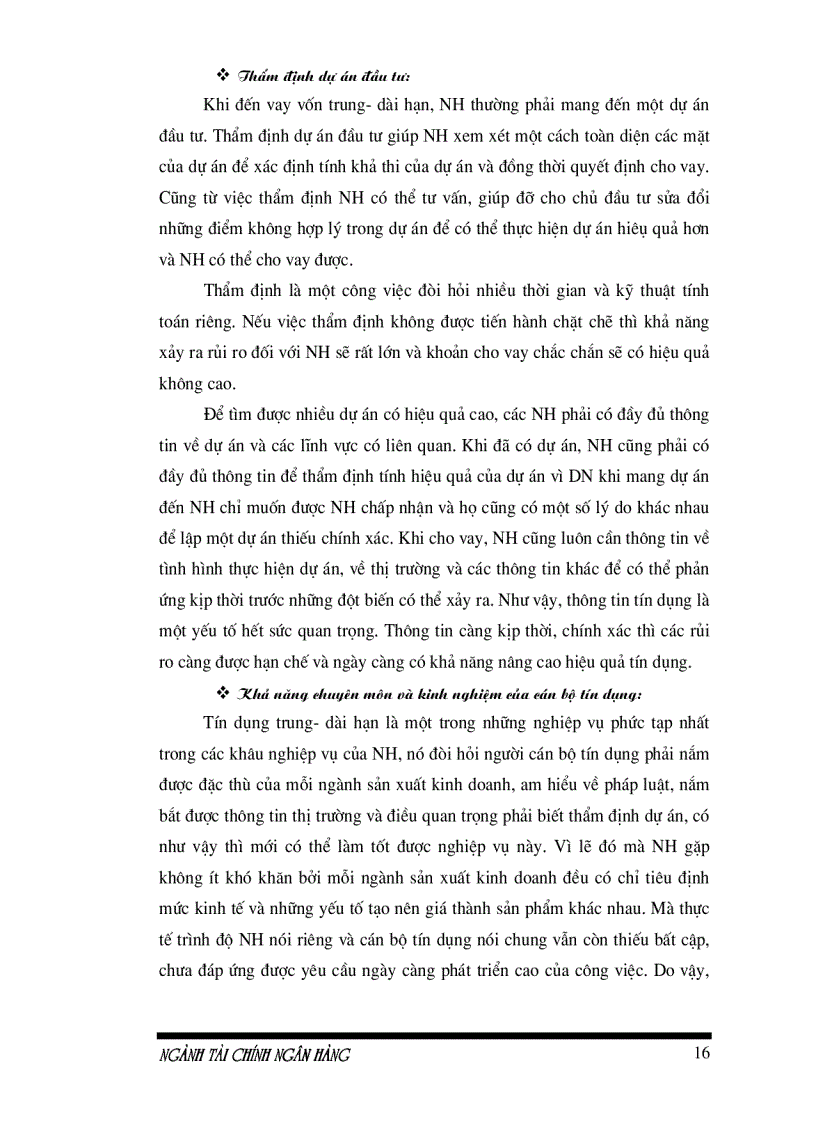 image for page Giải pháp nâng cao hiệu quả tín dụng trung dài hạn tại Ngân Hàng đầu tư và phát triển Việt Nam