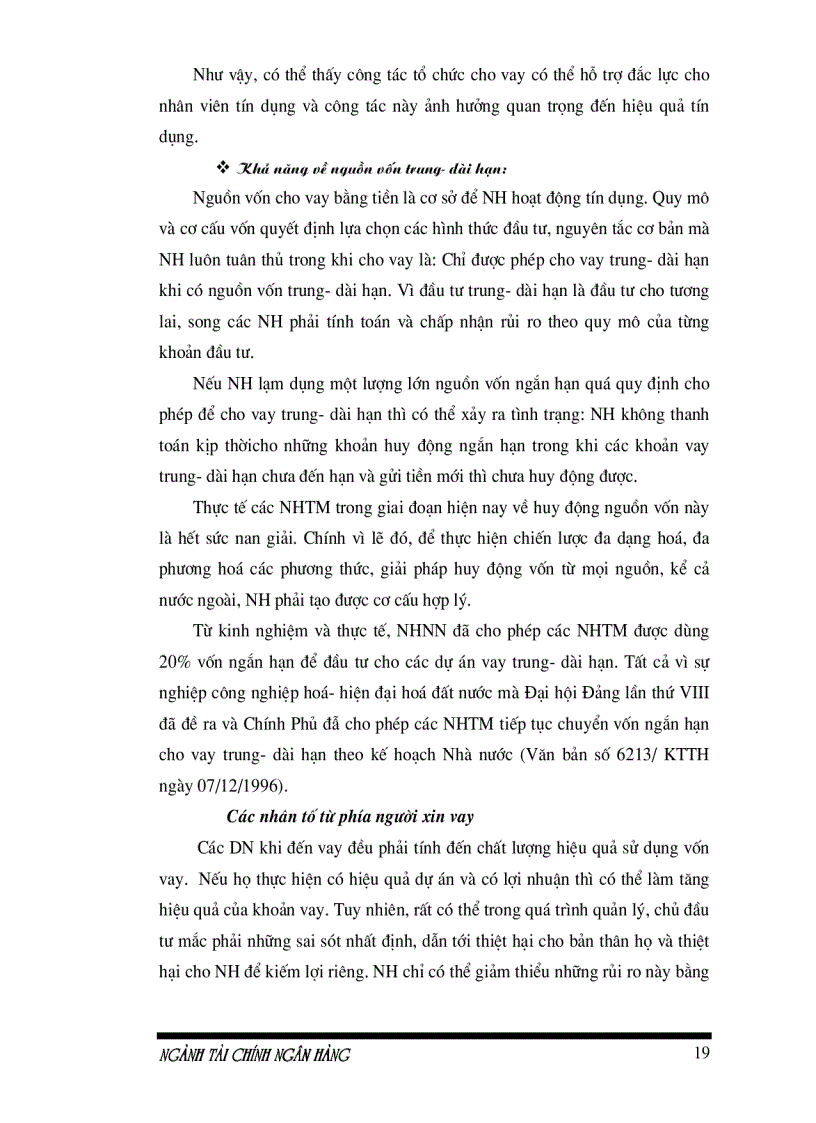 image for page Giải pháp nâng cao hiệu quả tín dụng trung dài hạn tại Ngân Hàng đầu tư và phát triển Việt Nam