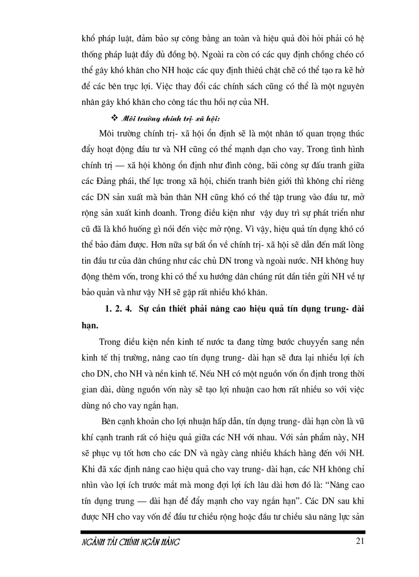 image for page Giải pháp nâng cao hiệu quả tín dụng trung dài hạn tại Ngân Hàng đầu tư và phát triển Việt Nam