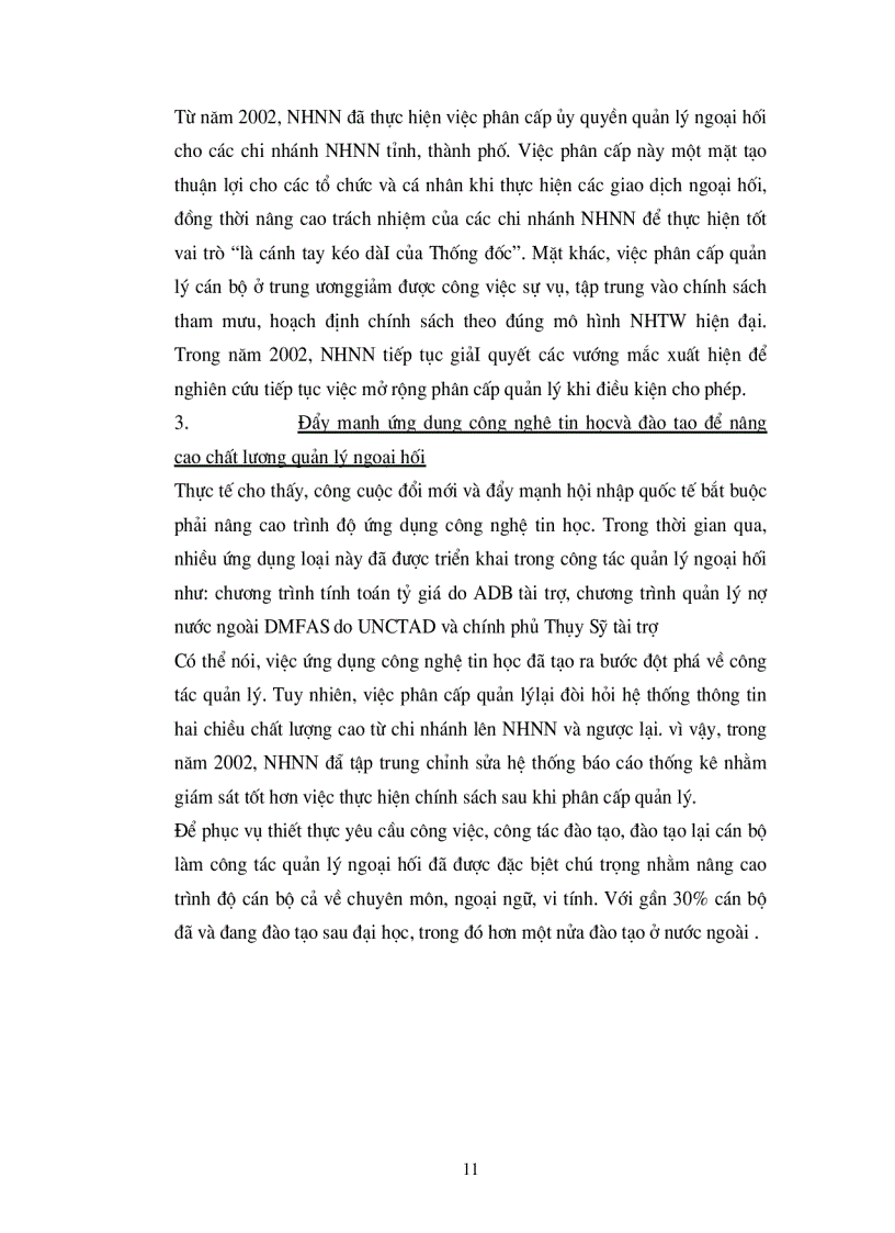 image for page Đánh giá về hoạt động quản lý hoạt động ngoại hối của NHNN Việt Nam thời gian qua và những kiên nghị