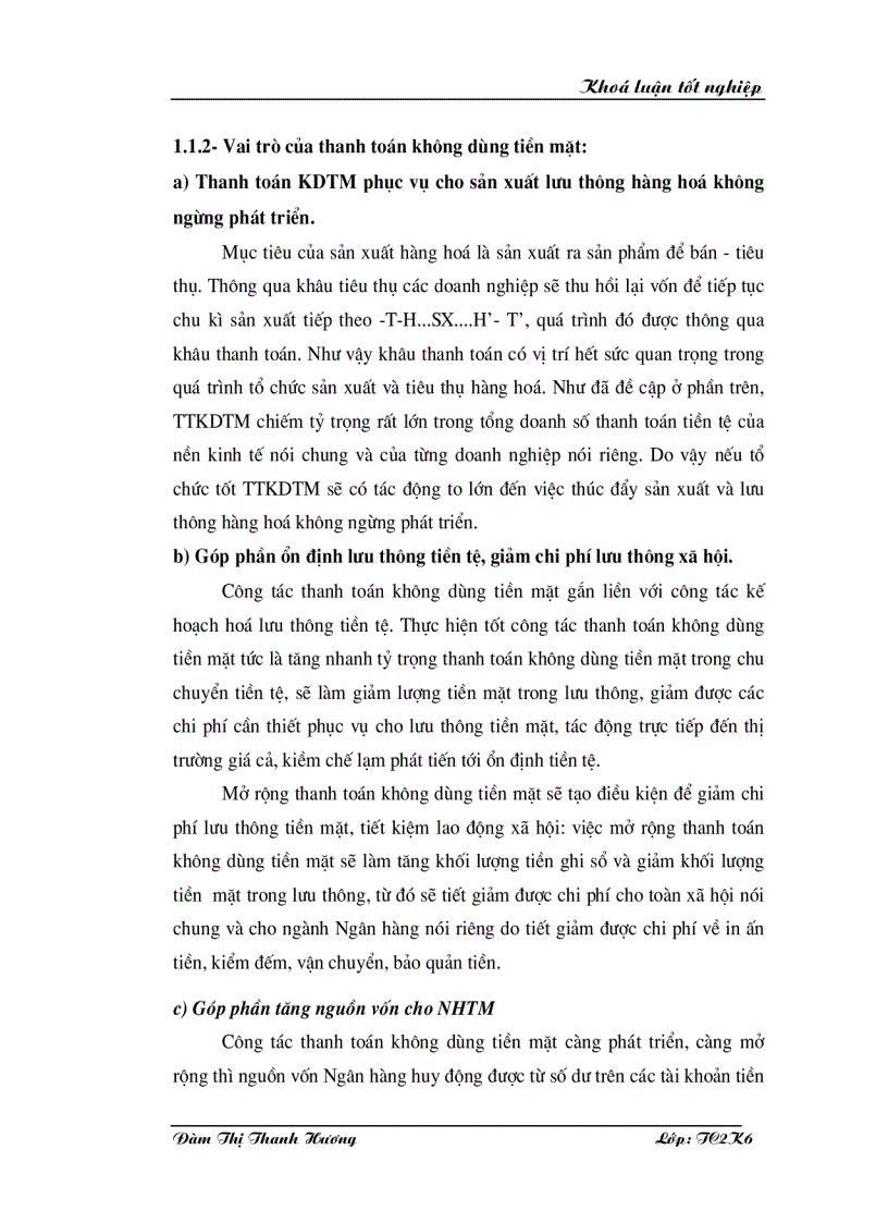 image for page Một số vấn đề về Thanh toán không dùng tiền mặt tại NHĐT PT Cao Bằng Thực trạng và giải pháp