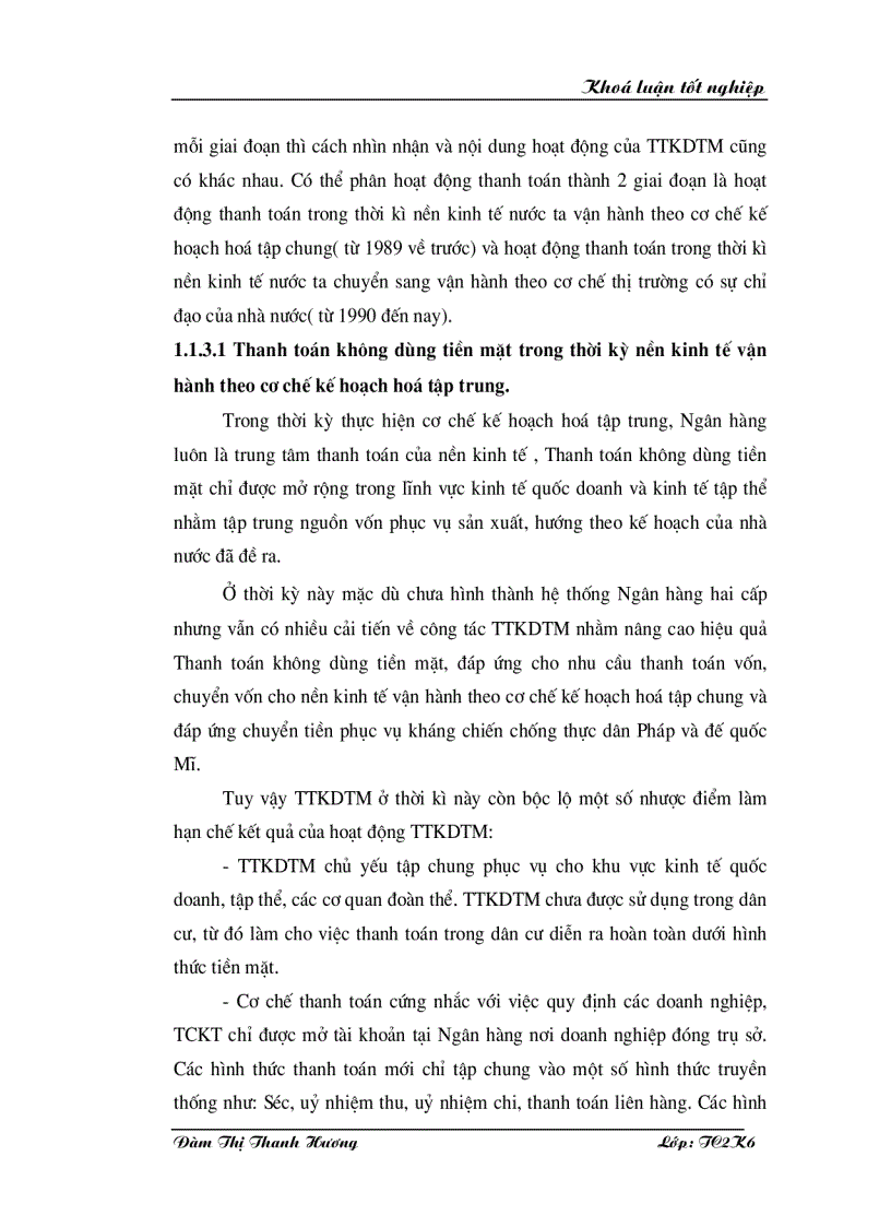 image for page Một số vấn đề về Thanh toán không dùng tiền mặt tại NHĐT PT Cao Bằng Thực trạng và giải pháp