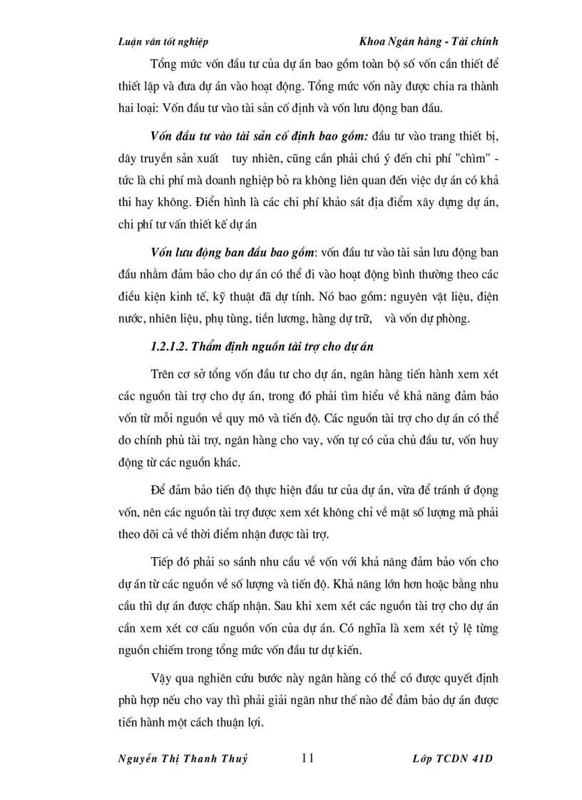 image for page Nâng cao chất lượng thẩm định tài chính dự án trong hoạt động cho vay tại Ngân Hàng Ngoại Thương Việt Nam