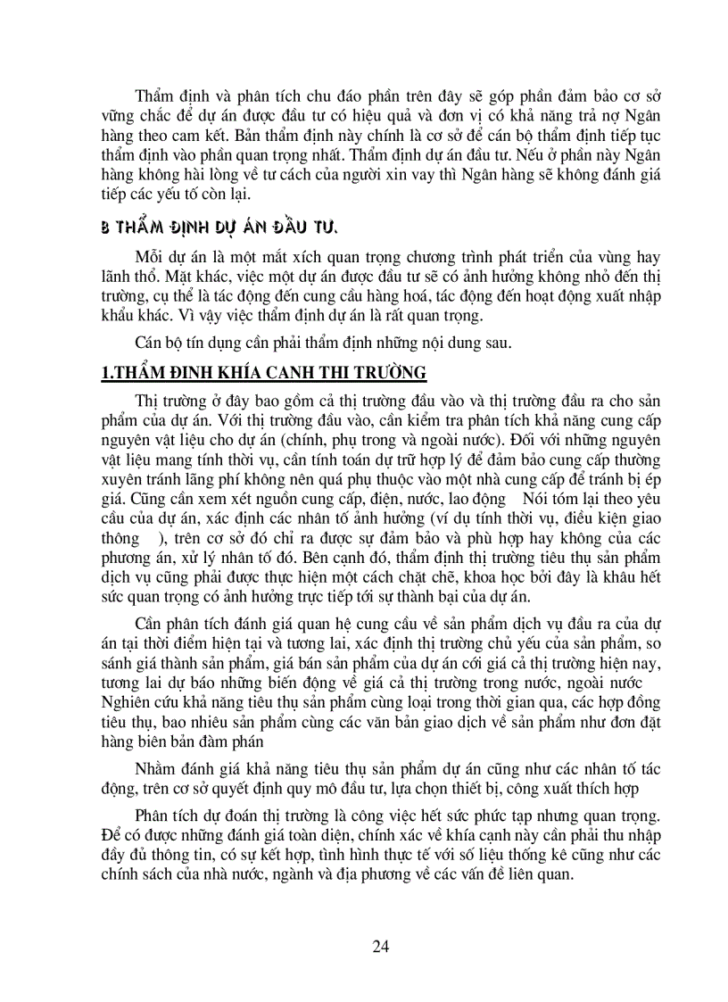 image for page Giải pháp nâng cao chất lượng thẩm định tài chính dự án đầu tư tại Ngân hàng Công thương Đống Đa