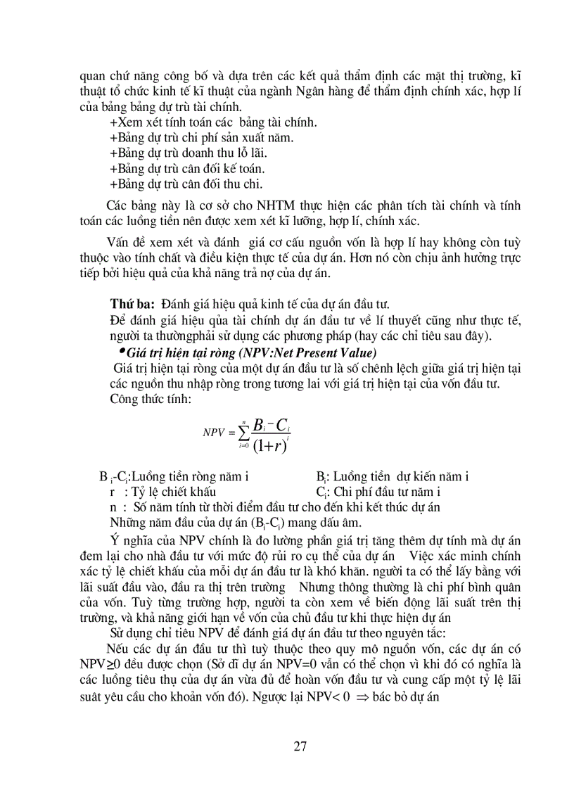 image for page Giải pháp nâng cao chất lượng thẩm định tài chính dự án đầu tư tại Ngân hàng Công thương Đống Đa