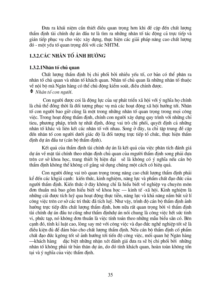 image for page Giải pháp nâng cao chất lượng thẩm định tài chính dự án đầu tư tại Ngân hàng Công thương Đống Đa