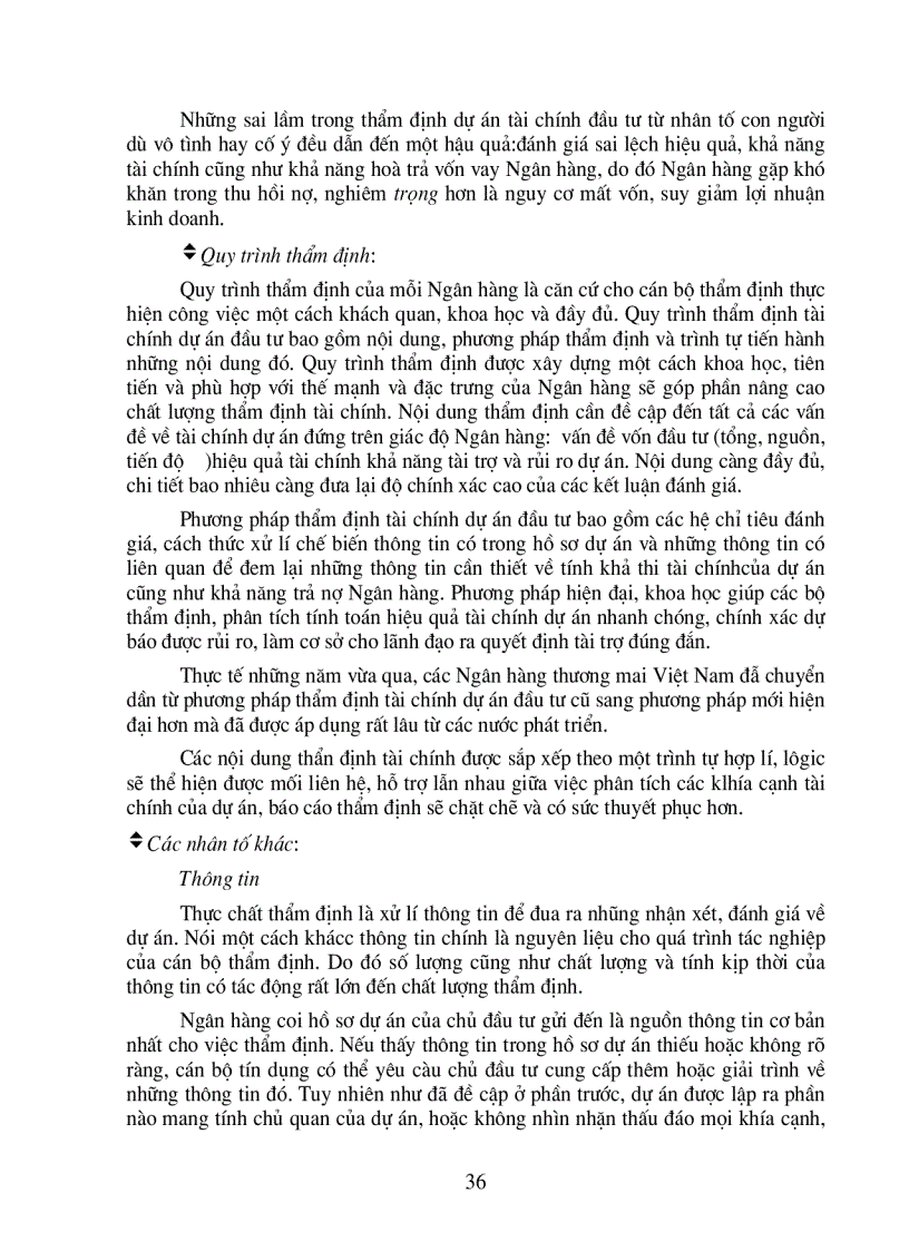 image for page Giải pháp nâng cao chất lượng thẩm định tài chính dự án đầu tư tại Ngân hàng Công thương Đống Đa