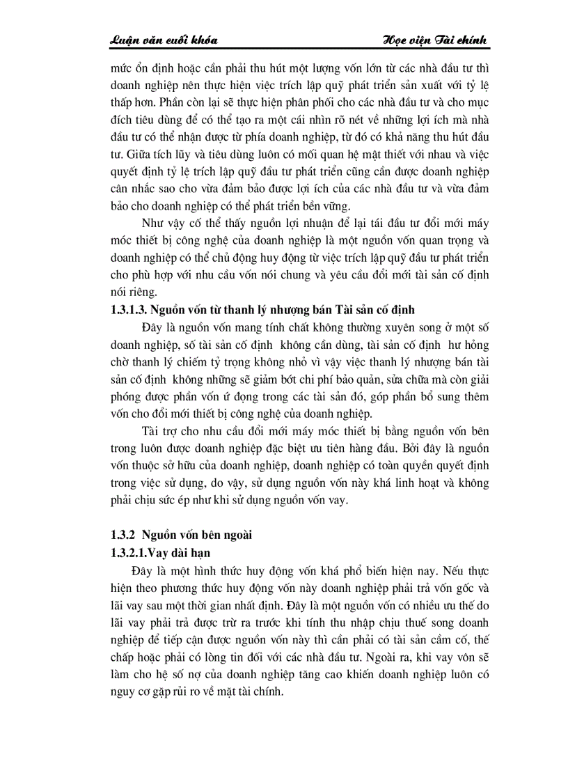 image for page Những giải pháp chủ yếu huy động vốn đổi mới thiết bị công nghệ tại Công ty Cổ phần dệt 10 10