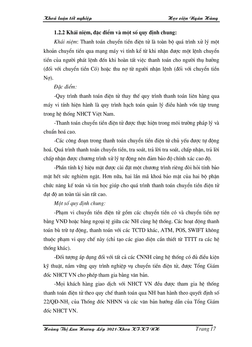 image for page Giải pháp nhằm nâng cao chất lượng công tác thanh toán chuyển tiền điện tử tại Chi nhánh Ngân hàng Công thương Đống Đa Hà Nội