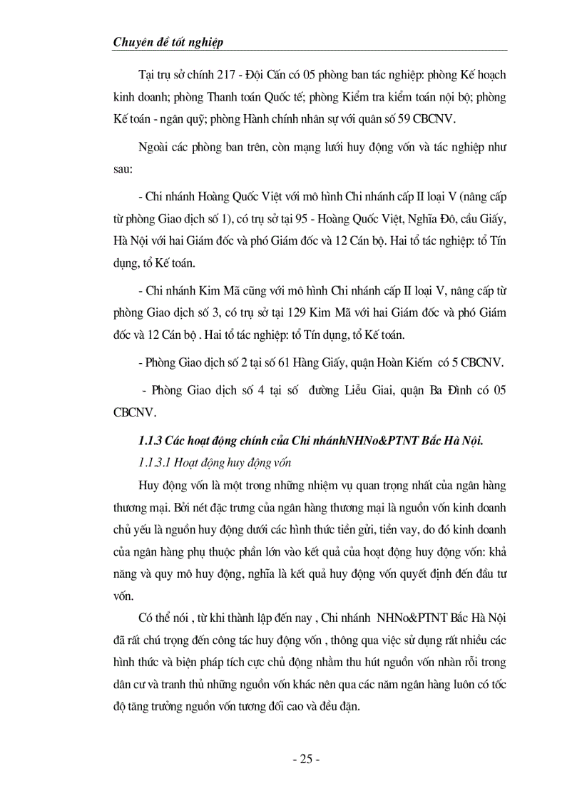 image for page Giải pháp nâng cao chất lượng công tác huy động vốn tại Ngân Hàng Nông nghiệp và Phát triển Nông thôn Bắc Hà Nội