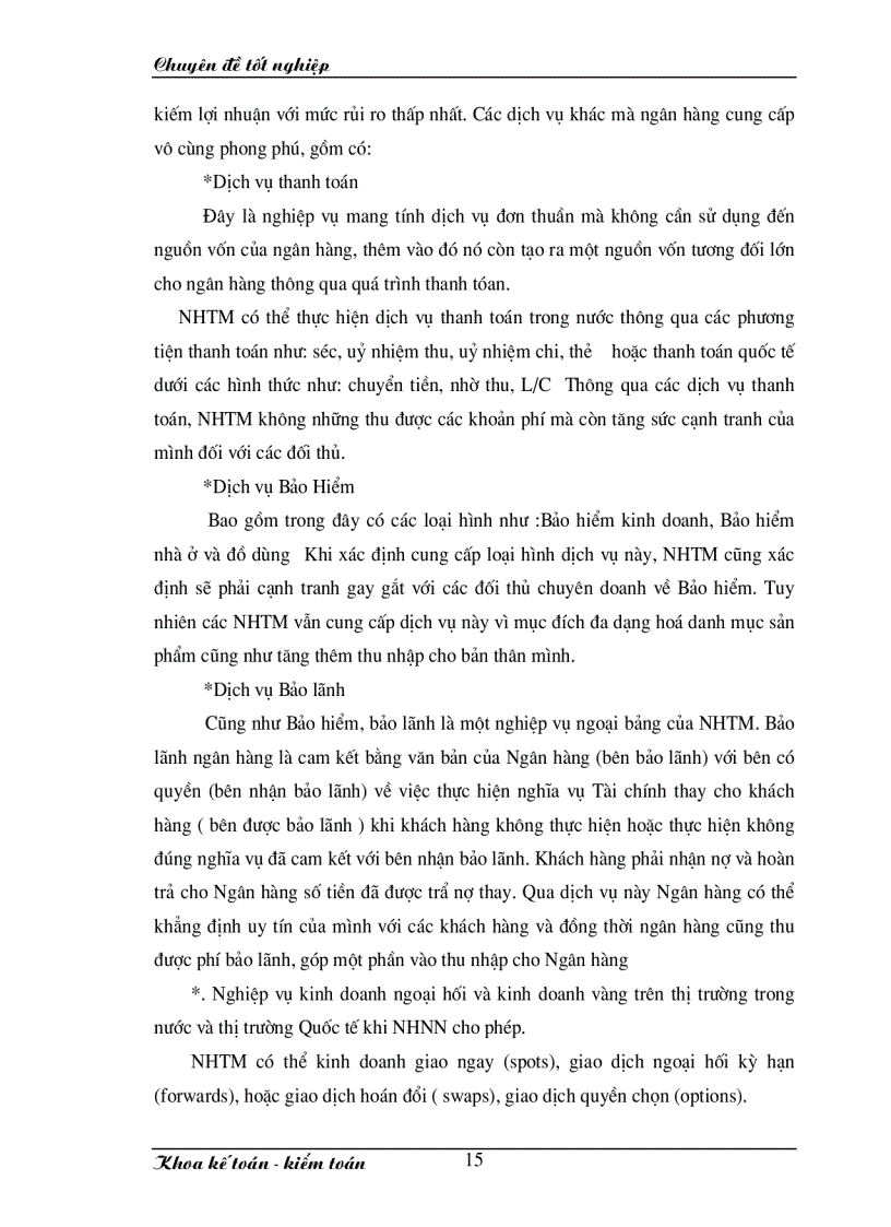 image for page Một số giải pháp nhằm tăng thu nhập tiết kiệm chi phí nâng cao kết quả kinh doanh tại NHKTVN