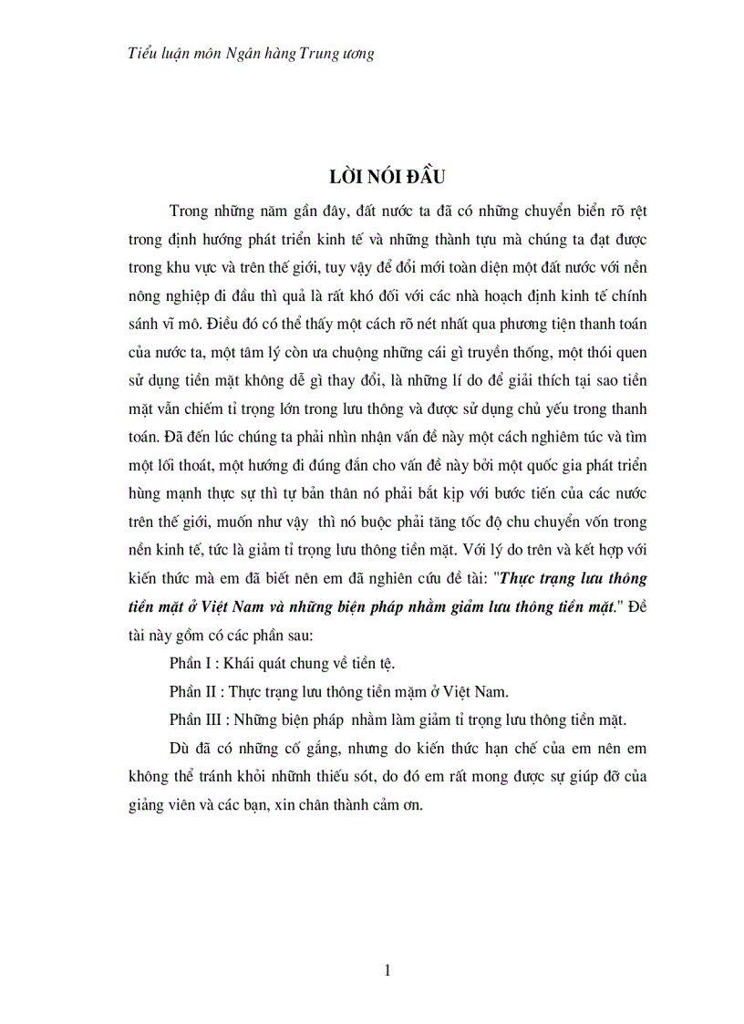 image for page Thực trạng lưu thông tiền mặt ở Việt Nam và những biện pháp nhằm giảm lưu thông tiền mặt