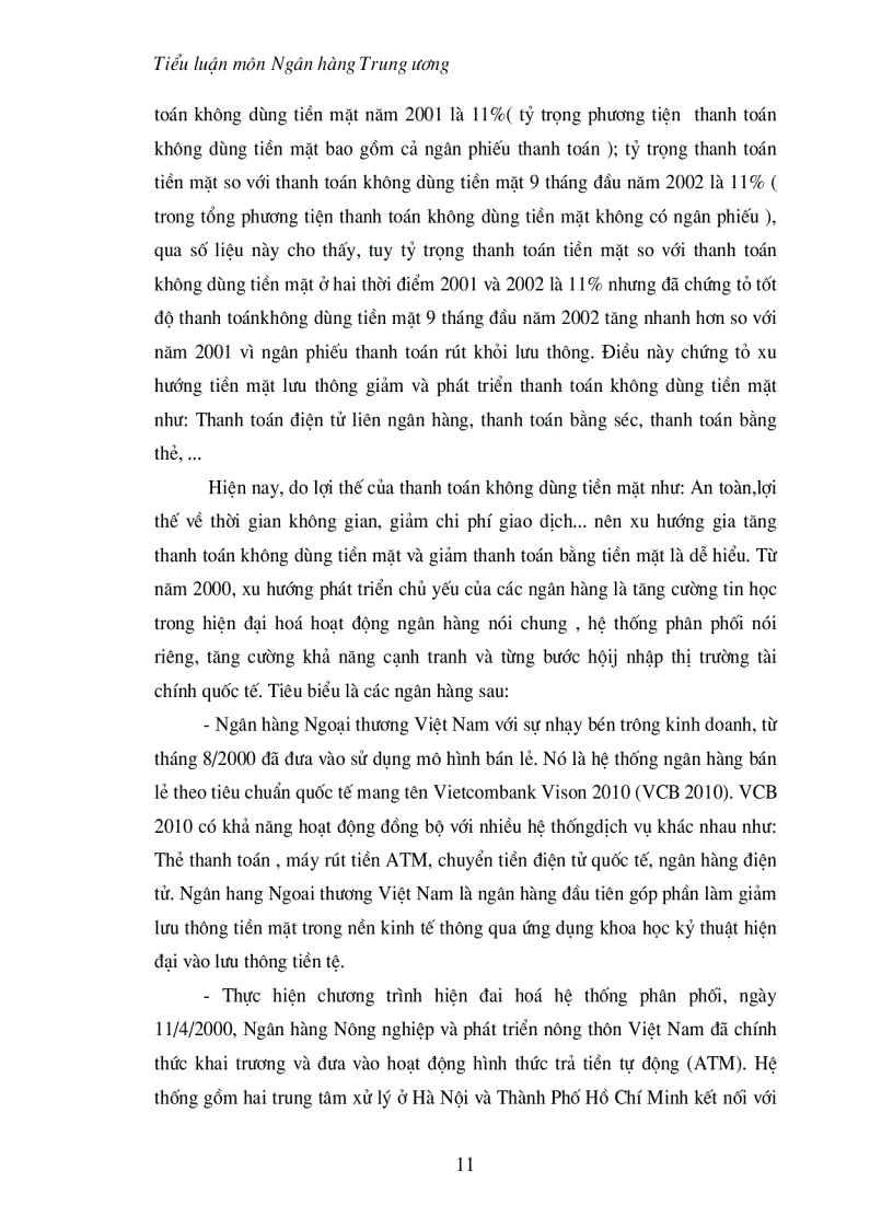 image for page Thực trạng lưu thông tiền mặt ở Việt Nam và những biện pháp nhằm giảm lưu thông tiền mặt