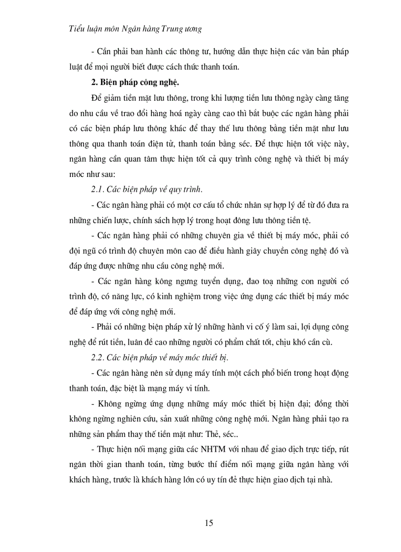 image for page Thực trạng lưu thông tiền mặt ở Việt Nam và những biện pháp nhằm giảm lưu thông tiền mặt