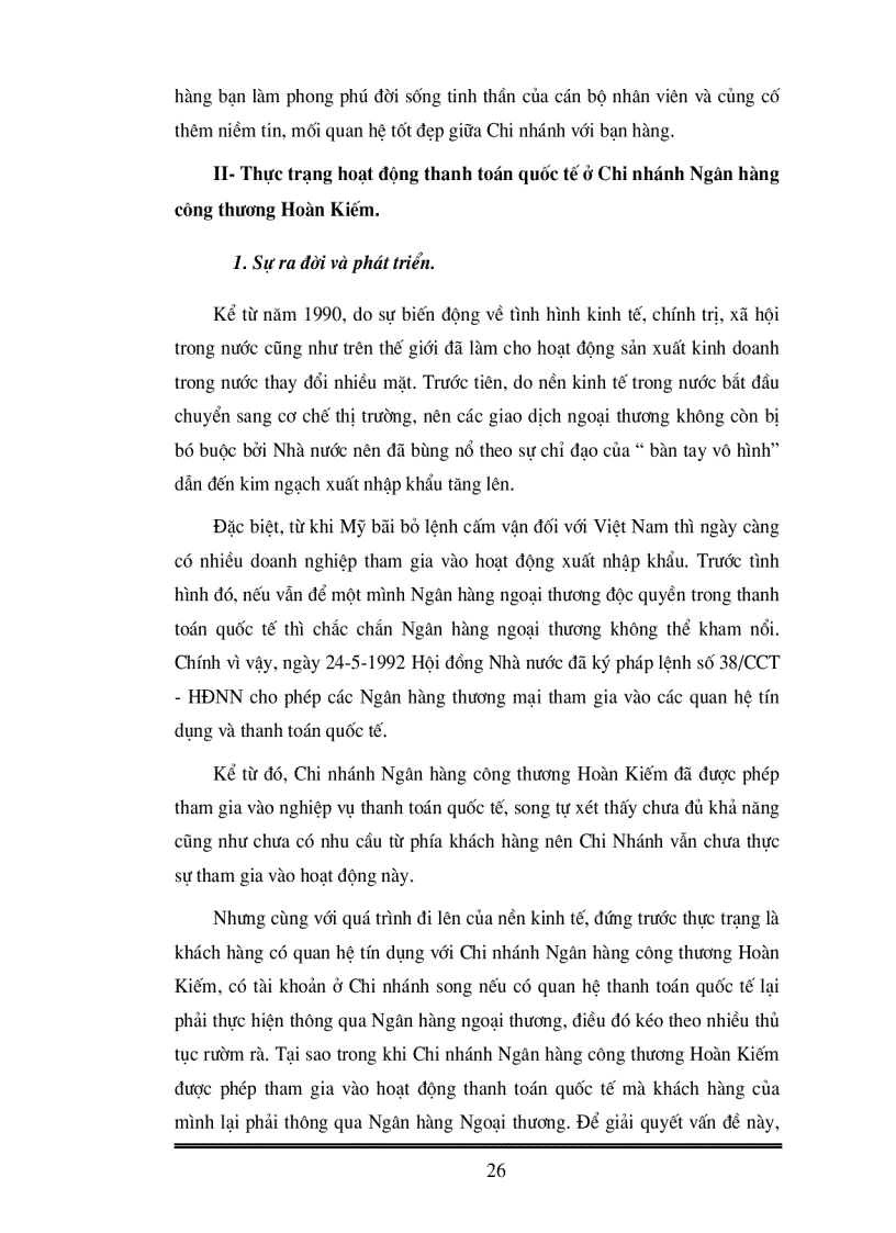 image for page Giải pháp phát triển hoạt động thanh toán quốc tế tại Chi nhánh Ngân hàng công thương Hoàn Kiếm