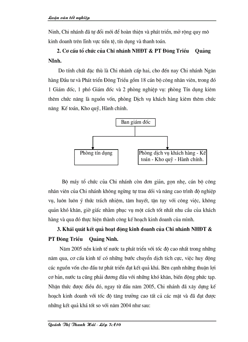 image for page Giải pháp tăng cường công tác huy động vốn tại Chi nhánh Ngân hàng Đầu tư và Phát triển Đông Triều Quảng Ninh