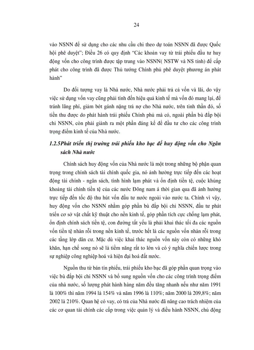 image for page Huy động vốn thông qua phát hành trái phiếu Chính phủ tại Kho bạc Nhà nước Hà Nội Thực trạng và Giải pháp