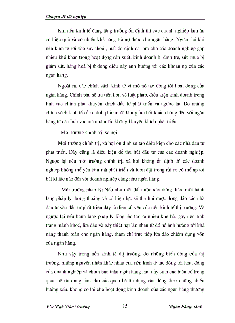 image for page Giải pháp phòng ngừa và hạn chế rủi ro trong cho vay tại ngân hàng công thương Thanh Hoá