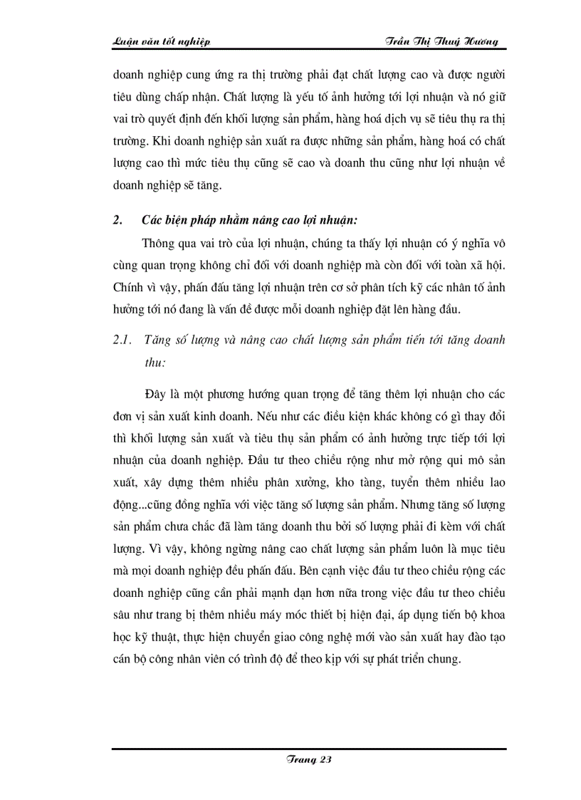 image for page Một số giải pháp nâng cao lợi nhuận tại công ty đầu tư hạ tầng khu công nghiệp và đô thị số 18