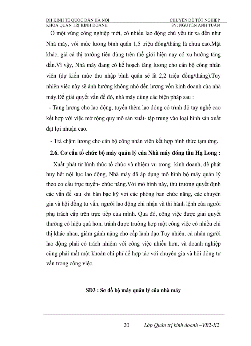 image for page Phân tích tính hiệu quả sử dụng vốn và biện pháp nâng cao hiệu quả sử dụng vốn của Nhà máy đóng tầu Hạ Long