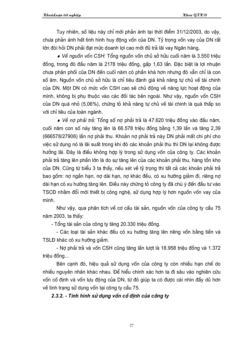 image for page Một số vấn đề về vốn và nâng cao hiệu quả sử dụng vốn tại Công ty cầu 75 thuộc Tổng công ty công trình giao giao thông 8 Bộ Giao Thông Vận Tải