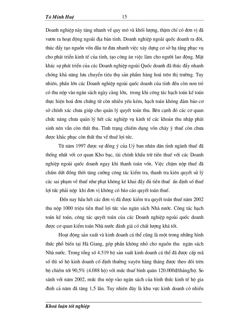 image for page Đổi mới công tác quản lý thu thuế trên địa bàn tỉnh Hà Giang